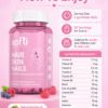 Softi Hair, Skin & Nails Gummies | Women’s Complete Multivitamin – 60 Gummies