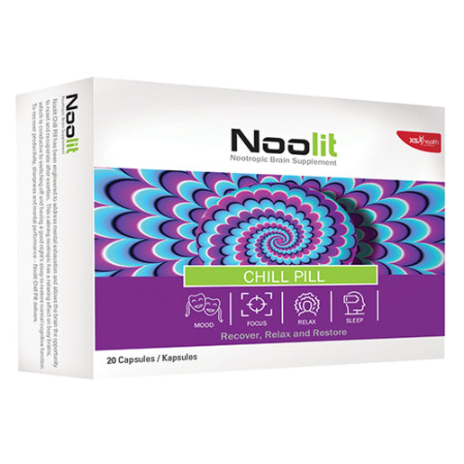 NOOLIT Chill Pill Relaxation & Stress Support (20 Capsules)