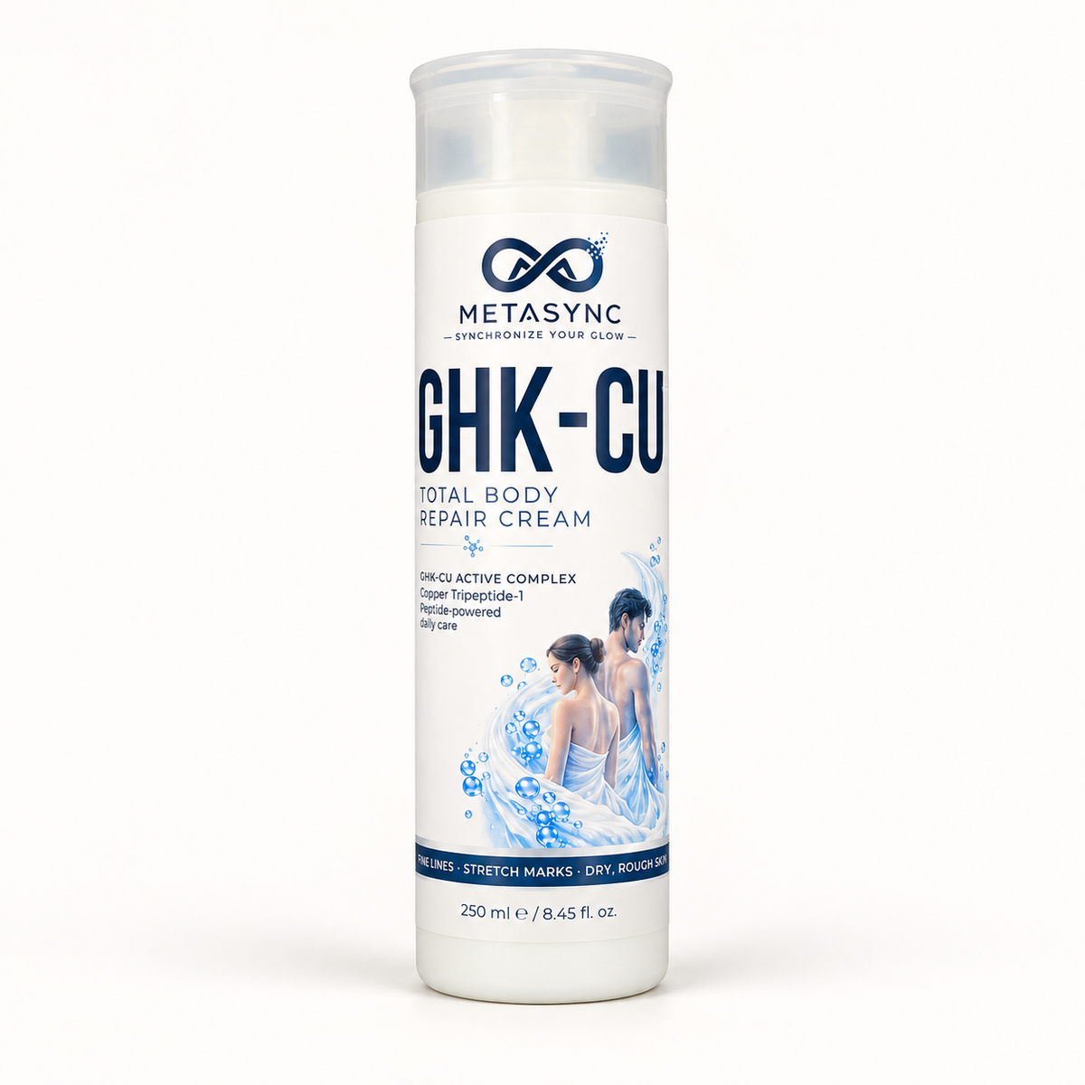 MetaSync GHK-CU Total Body Repair Cream – 250 mL