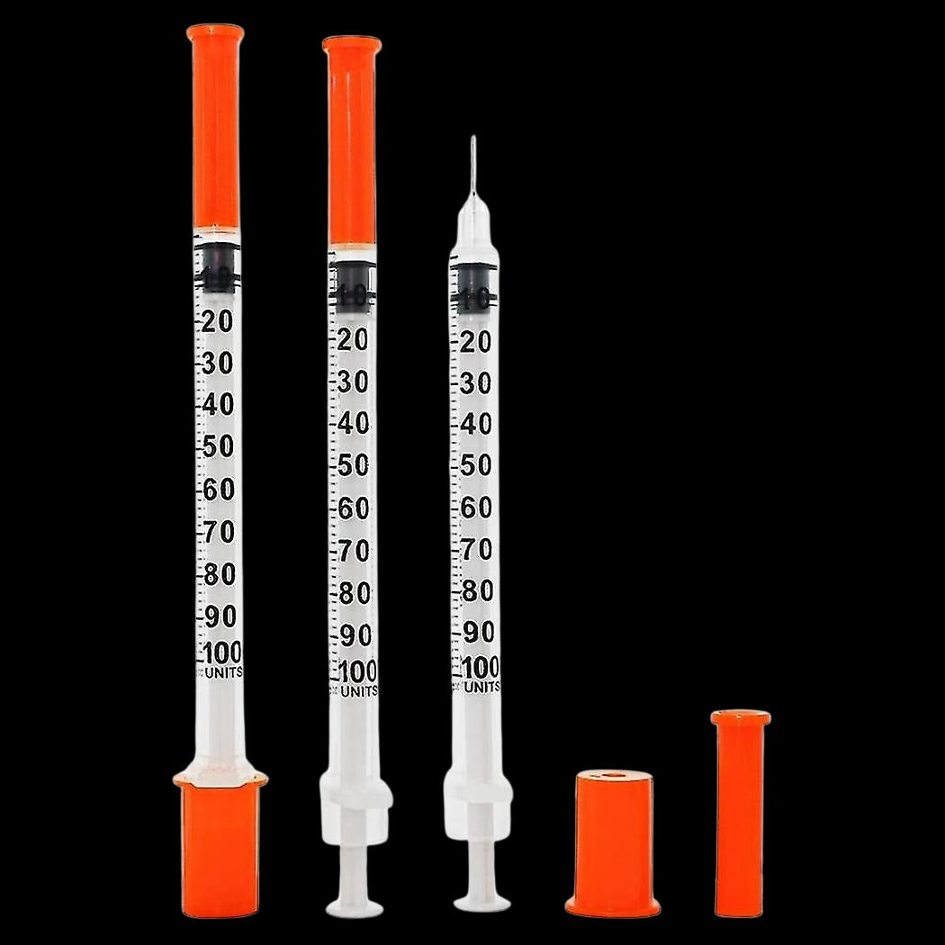 Syringe 1ml U-100 With Needle – 10 PACK